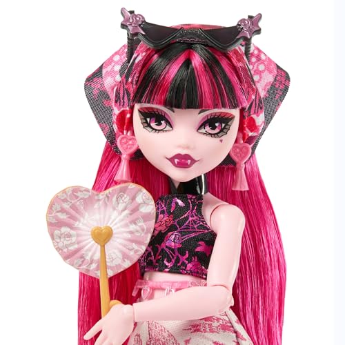 Monster High Skulltimate Secrets Draculaura Puppe – Ansicht 3