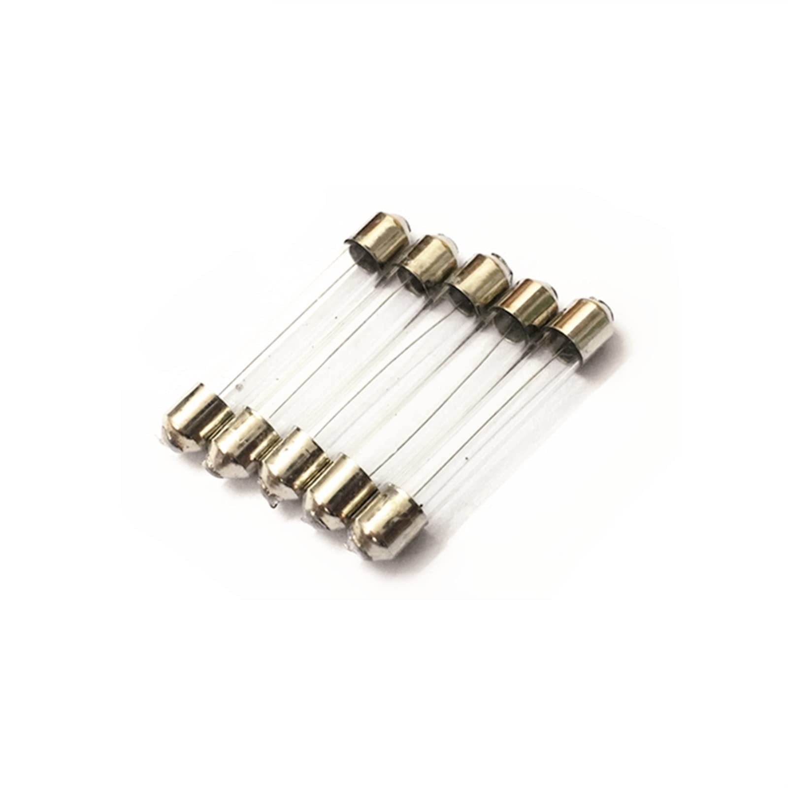 0,5 A 7 * 45 Glassicherung 250 V 0,5 A 7 x 45 mm flinke Sicherung 10 Stück