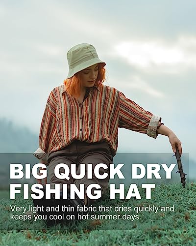 Extra Large Lightweight Bucket Sun Hat,Breathable Travel Cooling Hats,Outdoor Sun Hat For Big Heads 24.5"-25.5" Black #TOP4