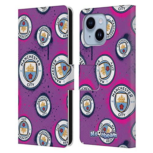 Coque Manchester City FC iPhone 14 Plus étui cuir pour les jours de match au stade