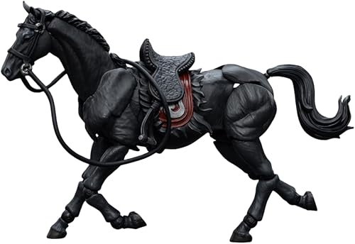 Miniatura 3 de HiPlay JoyToy Warhammer 40K Figura coleccionable Dark Source-JiangHu War Horse Black Figura de acción a escala 118 JT8001 (caballo de guerra negro)