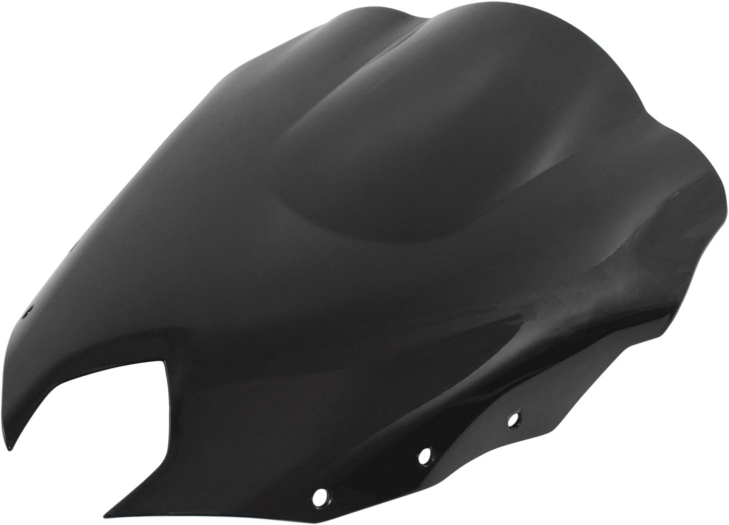 Motorcycle Front Windscreen Windshield Fly Screen Shield Wind Deflectors for Yamaha FZ6R FZ-6R FZ6 R FZ 6R FZS600 2009 2010 2011 2012 2013 2014 2015 2016 2017 2018 36P-28381-00-00 (Dark Smoke)