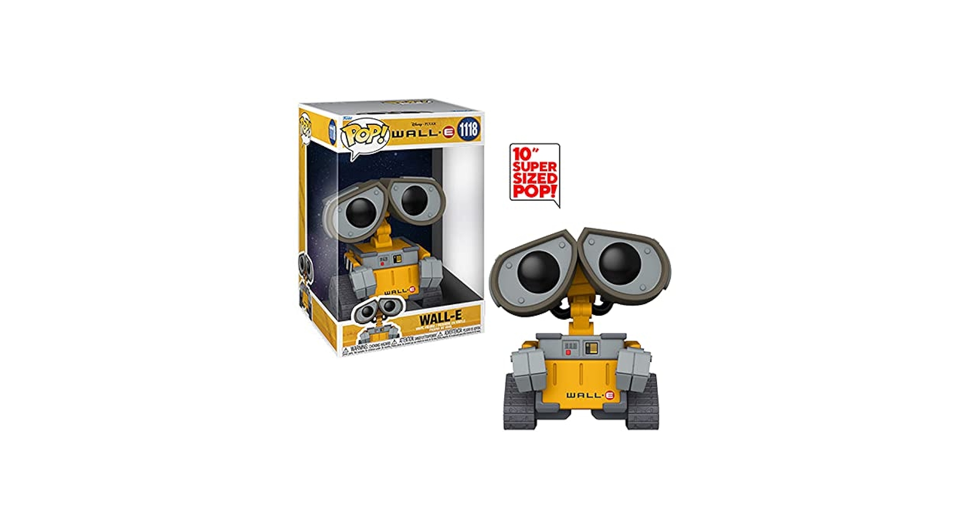 POP! WALL-E フィギュア 1118 Amazon.com: Funko Pop! Jumbo Disney: Wall-E : Funko: Toys