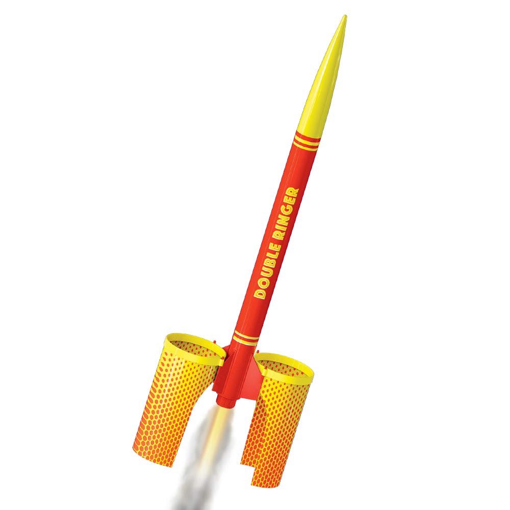 Estes Double Ringer Flying Model Rocket Kit | Easy to Build Beginner Rocket | Fun Educational Activity | Cool Science for Kids - Image 5