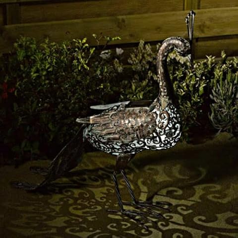 Garden Mile Solar Powered Peacock Garden Light Cover
