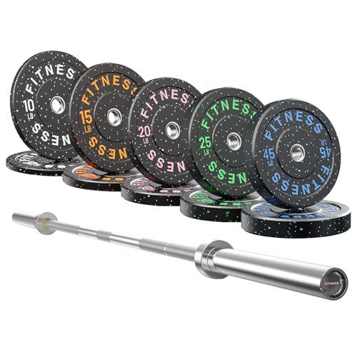 PAPABABE 7-Foot Olympic Barbell 1000LB