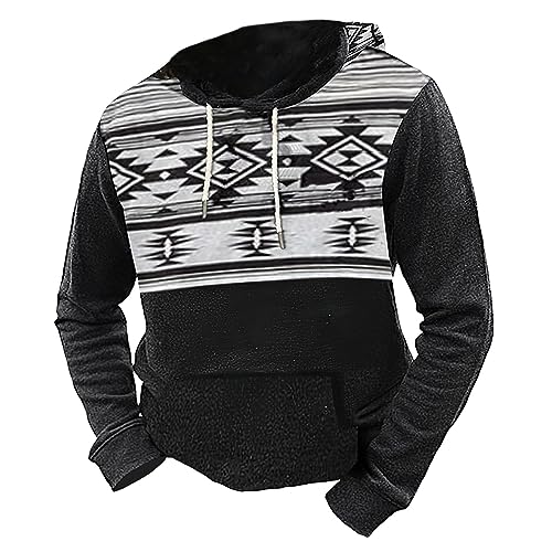 Rosennie Zip Hoodie Herren Y2K Business Pullover Herren Gym Shirt Herren...