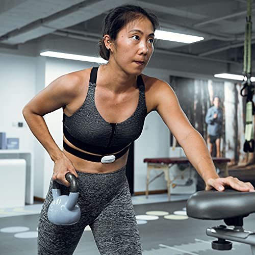 Image of COOSPO Bluetooth Heart Rate Monitor,BLE ANT+ Heart Rate Chest Strap Monitor,Dual HRM Heart Rate Sensor Compatible with Peloton,Zwift,DDP Yoga,Strava,Polar,Wahoo,Garmin Watches,GPS Bike Computers