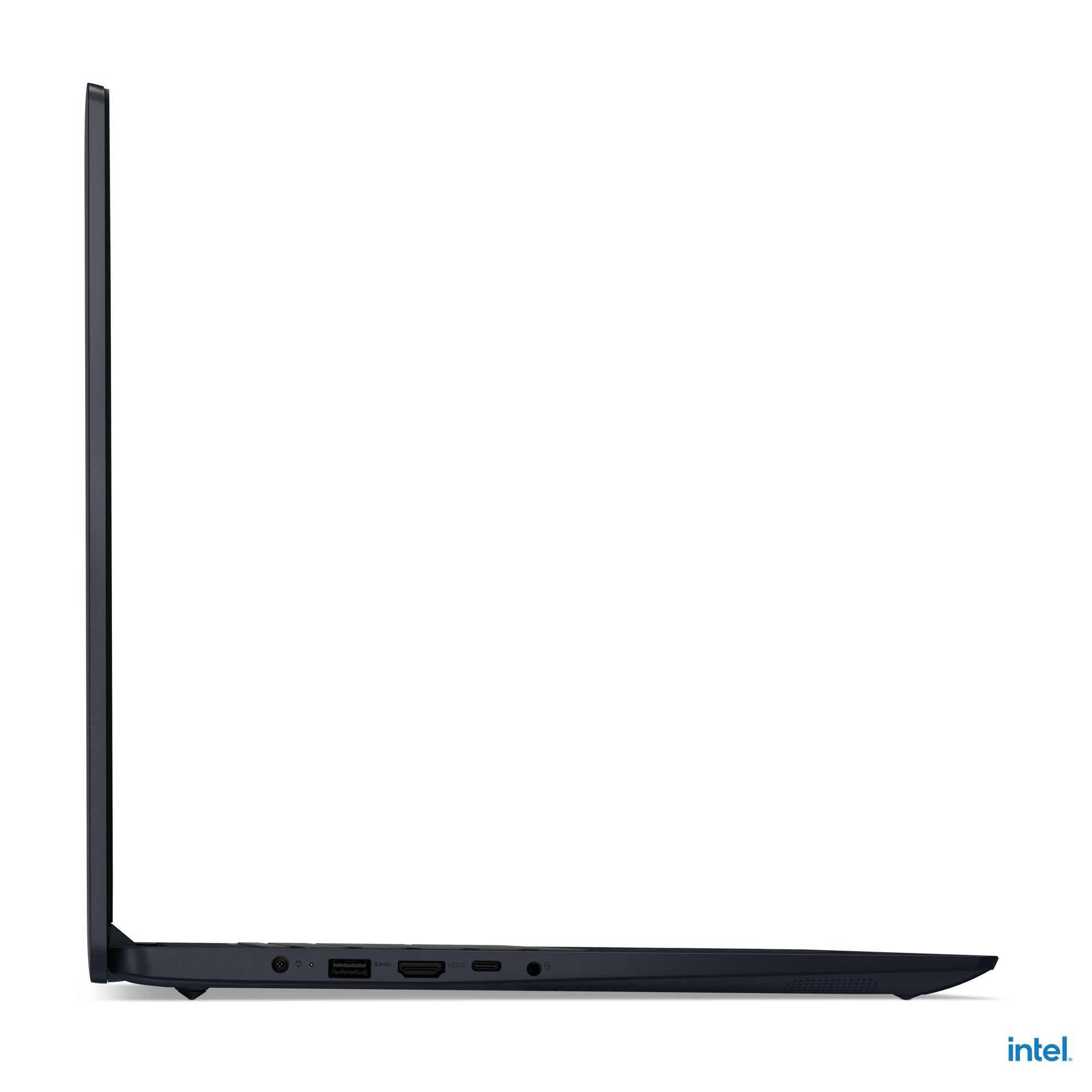 Lenovo IdeaPad 3 17IAU7 - Ordinateur Portable 17.3'' HD+ (Intel Core i3-1215U, RAM 8Go, SSD 512Go, Intel UHD Graphics, Windows 11 Home) Clavier AZERTY Français - Bleu
