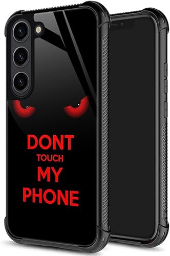 Miniatura 6 de Funda para Samsung Galaxy S23, American Eagle Galaxy S23 5G para niños y hombres, diseño de patrón a prueba de golpes, antiarañazos, de cristal