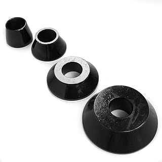Wheel Balancer,Professional Wheel Tire Balancer, 4Pcs Tape Cone Wheel Balancer 40mm Standard Shaft Accuturn Coat for for Car, Trucks, Caravans SUVs with Hub Holes of 1.77in to 5.39in
