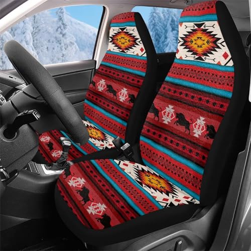 Housse de siège auto tribu amérindienne 52x138cm pour voiture et camion