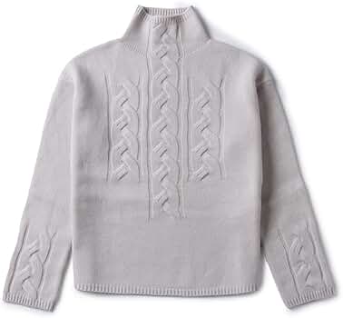 Max Mara - エス マックス マーラ 'S MAX MARA ニット KRISS ウール カシミヤ ケーブル編み ハイネック セーター 93661323 0001 002 Amazon | [S MAX MARA] ニット KRISS ウール カシミヤ ケーブル
