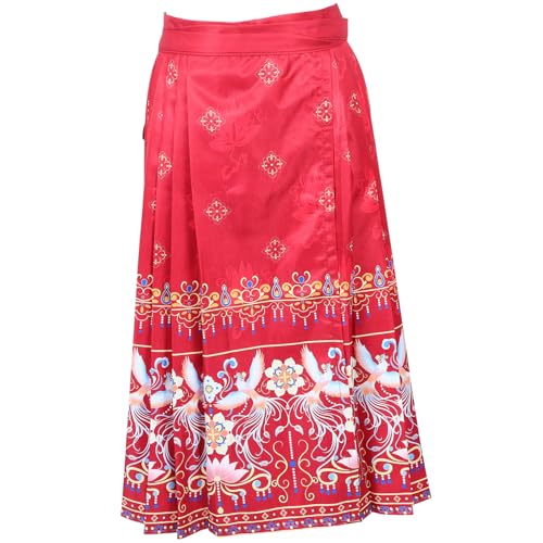 Vestido Chino de Niña Vestimenta Tradicional Roja para Disfraces Mágicos
