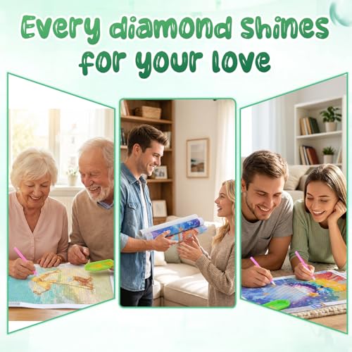 Peinture diamant Tour Eiffel adulte kit complet 30x40cm