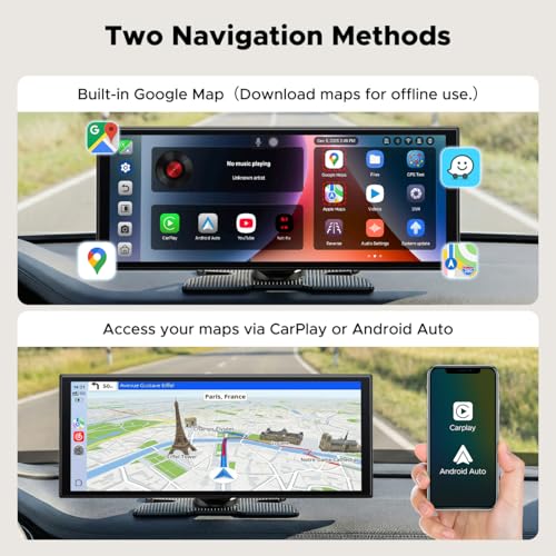 11" CarPlay Screen for Cars with Google Play for Compatible Apps and Gemini - image 6