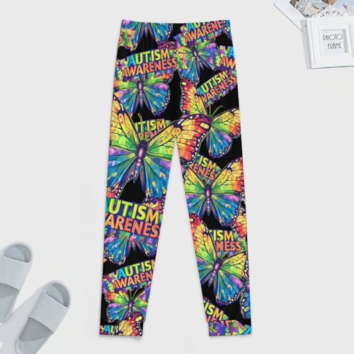 Autism Awareness Butterfly Men's Pajama Bottoms Sleep Lounge Soft Comfy Pants Sleepwear4
