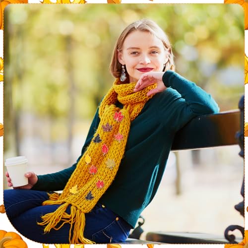 Image of Giegxin 40 Pcs Maple Leaf Enamel Pins Bulk Fall Lapel Pins for Backpacks Autumn Maple Leaf Brooches for Clothes Bags Hats Accessories Gifts