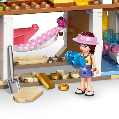 Image of LEGO Friends Beach House with Seals - Building Kit with 3 Minidolls and 2 Seal Figures 42699