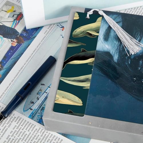 Marque-pages baleine pour accompagner les lectures des enfants le soir - 7