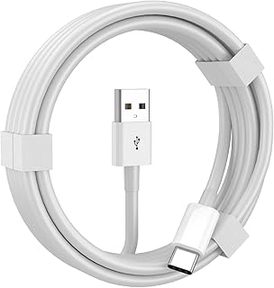 USB C Charging Cable 1 m Car Carplay Cable for iPhone 15/16, USB A to USB C Cable for iPhone 16/15 Pro Max, 15 Plus, iPad Pro 12.9/11, iPad 10th Gen, iPad Air 5th/ 4th Gen,Mini 6th Gen Car Charger