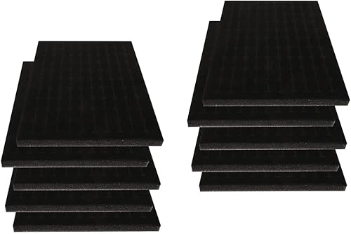 DOITOOL Bandeja para joyas, 10 bandejas organizadoras de joyas para cajones, bandeja de exhibición de anillo negro, bandeja de almacenamiento de