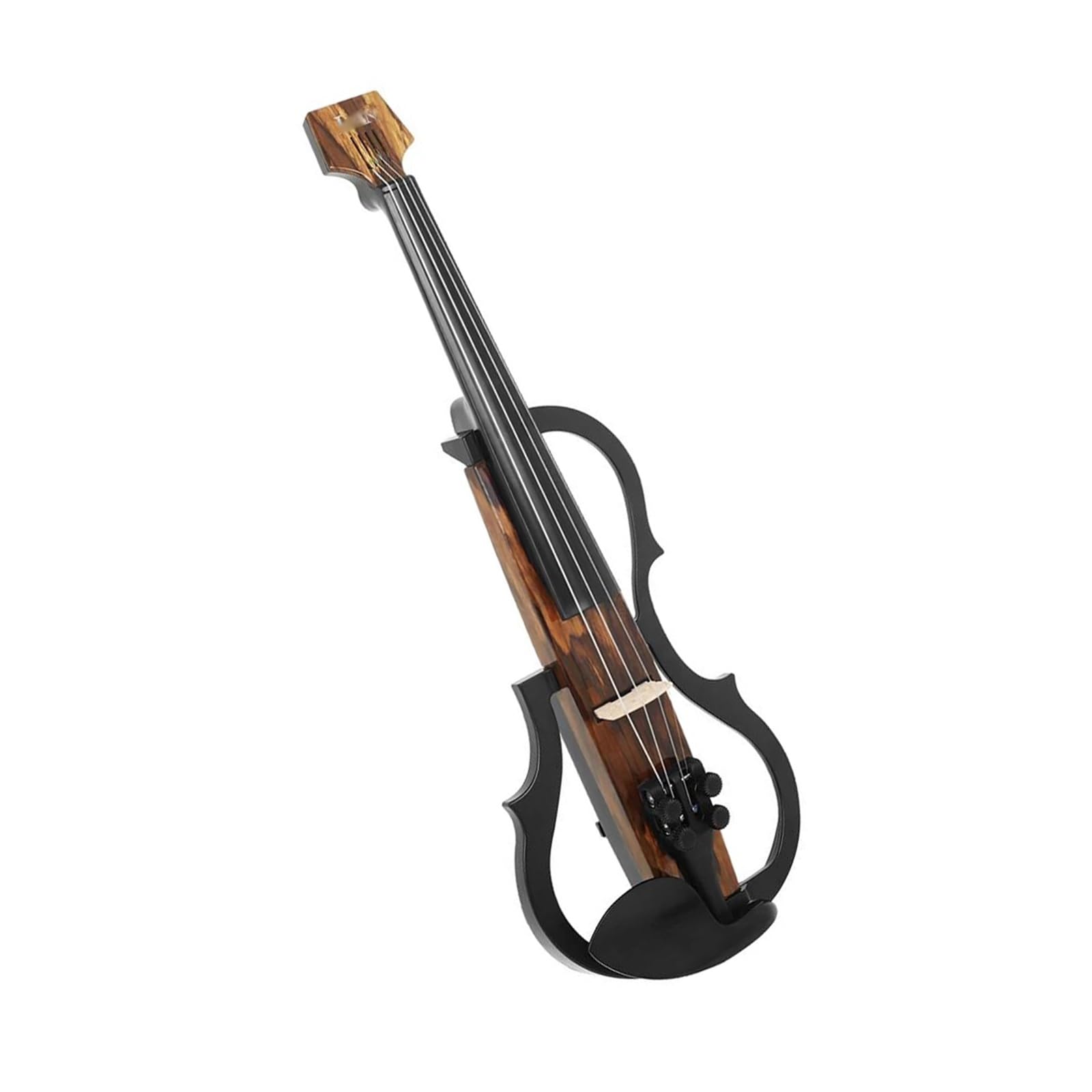 Violino Elettrico 4/4 Professionale Parte In Fibra Di Carbonio Compresi Gli Accessori Semplice Strumento A Corde. Violino