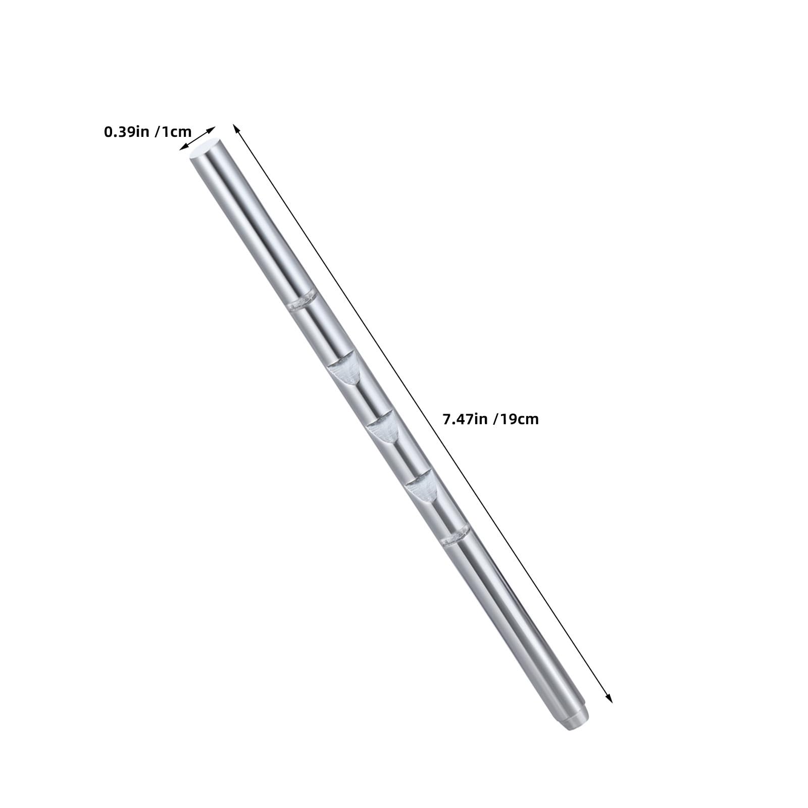 Artibetter Lot de 8 Tiges Appui-tête en Métal Argenté pour Siège Auto Réglage Multiangles et Fixation Solide, Accessoire Voiture Intérieur Pratique