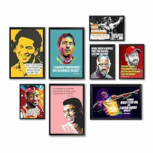 PAPER PLANE DESIGN PPD Motivational Quotes Wall Framed Posters, Office Wall Decor, Inpirational Wall Frames. Large Frames with Quotes. (MDF PRINTS, D) (MDF POSTERS)