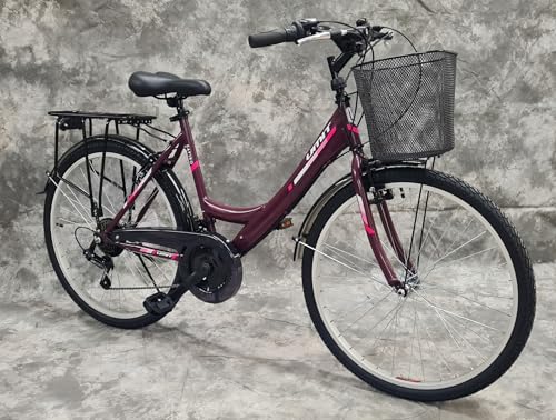 Generisch 26 Zoll Damencityrad SAFIRO 21-Gang Kettenschaltung,...