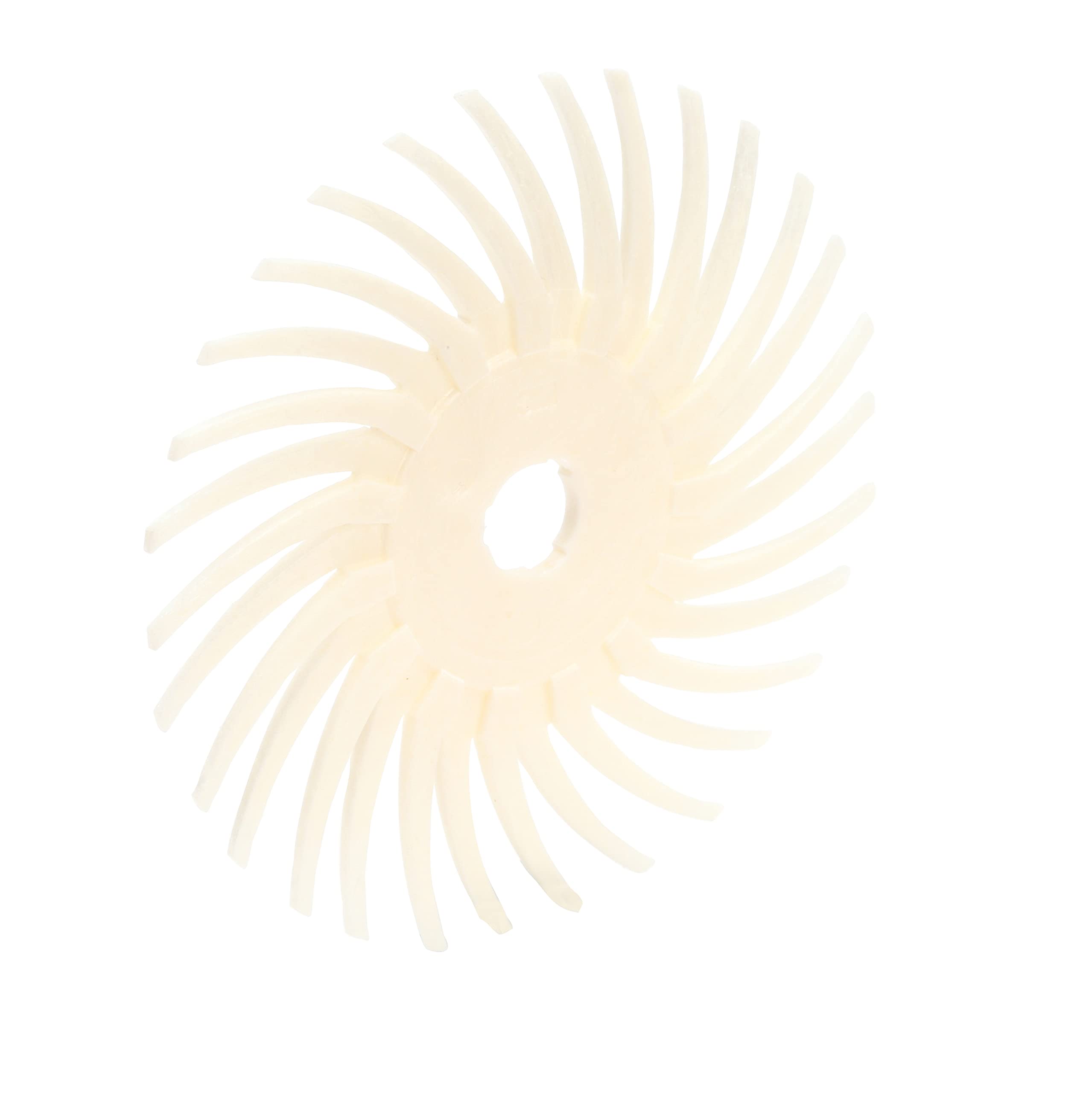 Scotch-Brite(TM) SR - Disco de cerdas radiales, 20000 rpm, 3 diámetros, color crema (10 unidades)