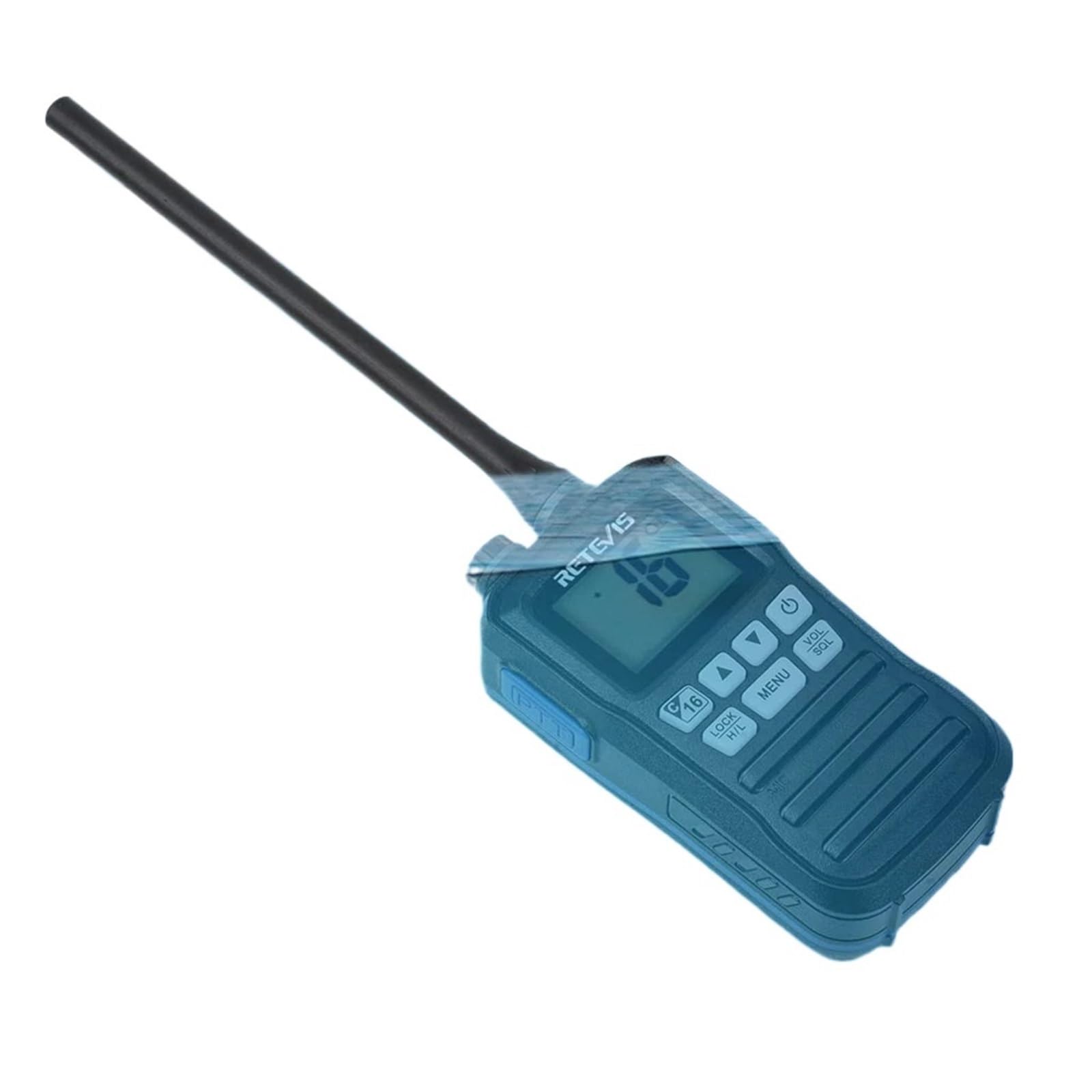 Transceptor de Radio Marina RM01 VHF IP67, Walkie Talkie portátil Resistente al Agua, Barco Flotante, bidireccional for NOAA para embarcaciones