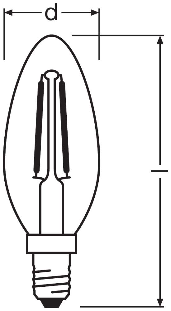 OSRAM LED STAR STICK Lote de 10 x Bombilla LED, Casquillo E14, 6500 K, 10 W, Equivalente a 75W, Luz día