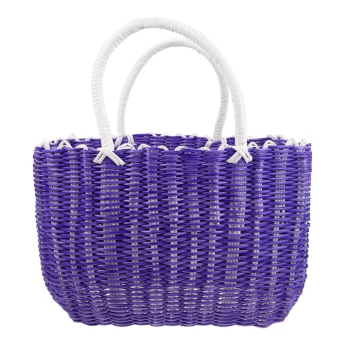 LOORGVEL Cesta de Almacenamiento Tejida