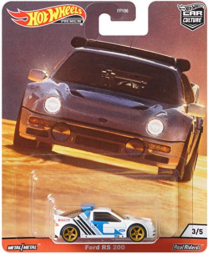 Hot Wheels Ford RS Vehículo 1:64 escala miniatura 4