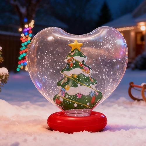 Boule décorative gonflable lumineuse étanche avec télécommande sans fil