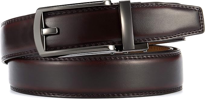 Image of CHAOREN 40mm Ratchet Belt Buckle Only for 1 3 /8 Slide Belt Strap, Automatic Click Buckle Adjustable