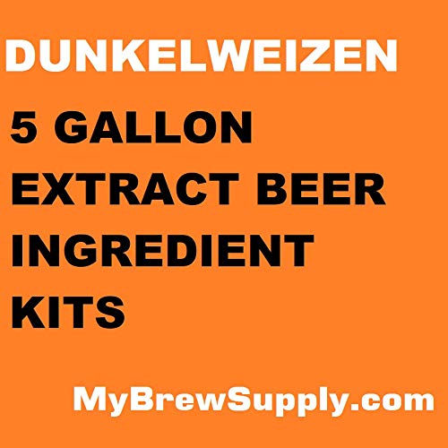 Dunkelweizen Homebrew 5 Gallon Beer Extract Ingredient Kit By My Brew Supply