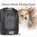 BLACK+DECKER Portable Space Heater, Room Space Heater with Carry Handle for Easy Transport