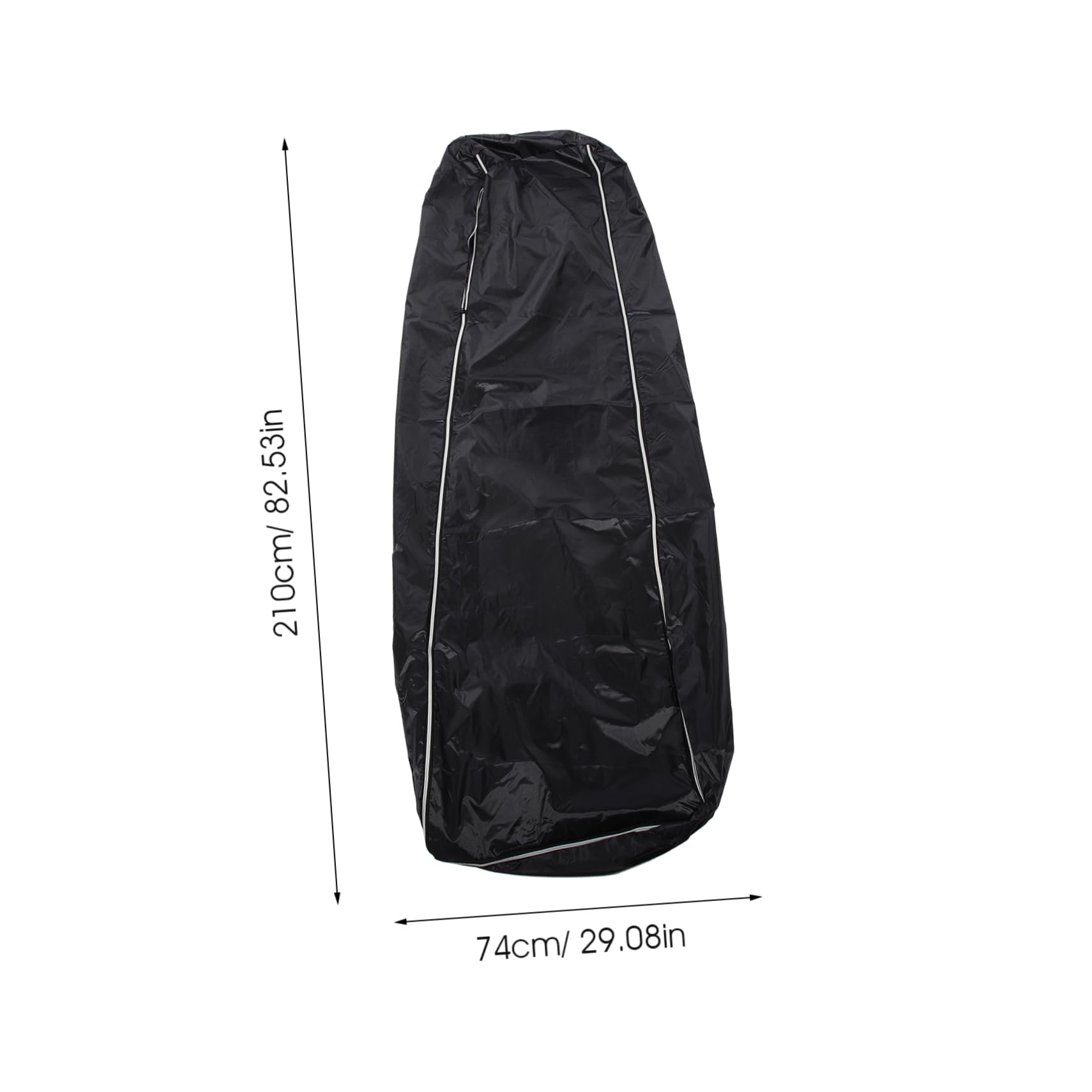 VILLFUL Body Bag Corpse Transportation Bag Pouch for Dead Body Corpse Carrier Bag Body Storage Bag Bags for Cadaver Corpse Handling Bag Carrying Bags Corpse Storage Bag Black Cloth