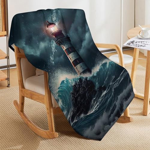 Couverture de canapé phare impression 3D pour vos soirées cocooning - 5
