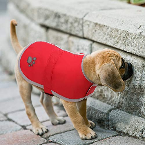 Queenmore Cold Weather Dog Coats Loft Reversible Winter Fleece Dog Vest Waterproof Pet Jacket Available In Extra Small, Small, Medium, Large Extra Large Sizes #TOP4