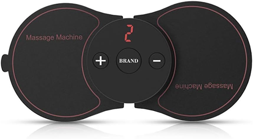 TENS Unit Rechargeable Compact Wireless TENS Unit with Five Modes And10 Gears Automatic Power Off Protection To Help Relife Back Pain Aches & Sore Muscles Black