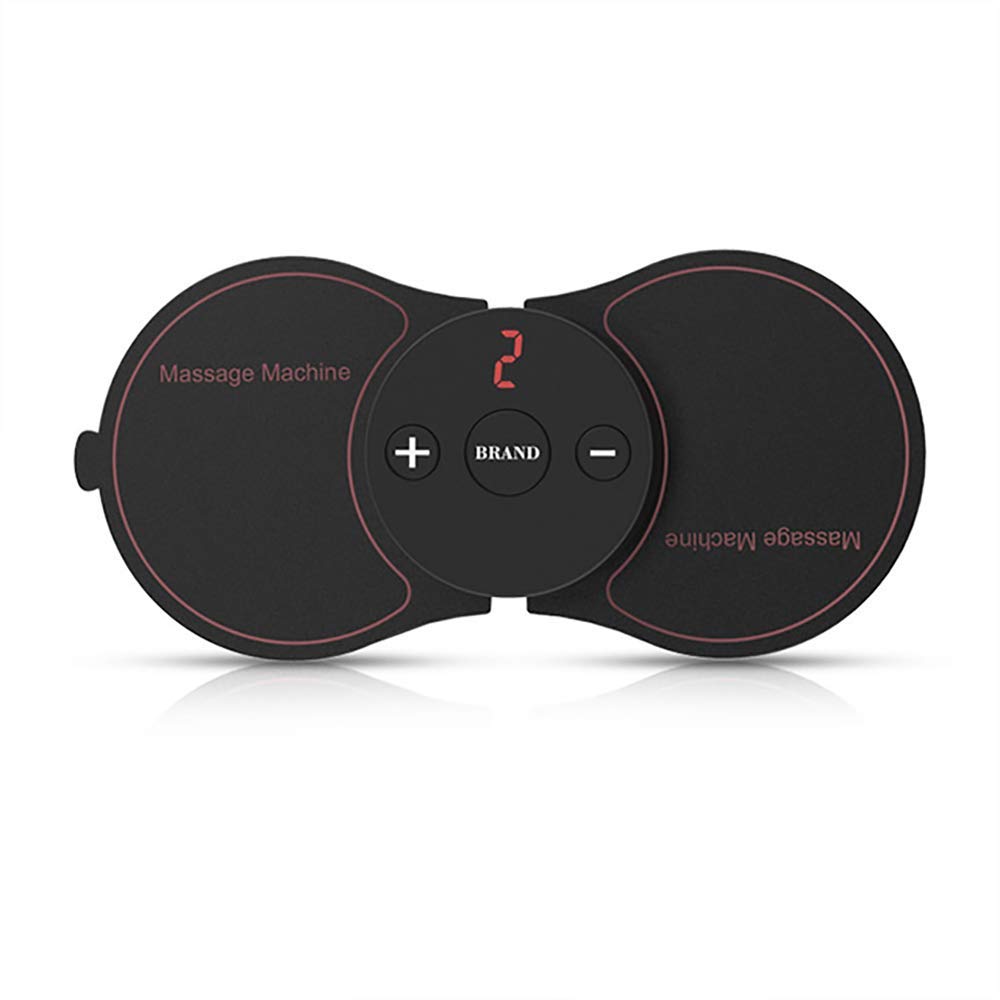 TENS Unit Rechargeable Compact Wireless TENS Unit with Five Modes And10 Gears Automatic Power Off Protection To Help Relife Back Pain Aches & Sore Muscles Black