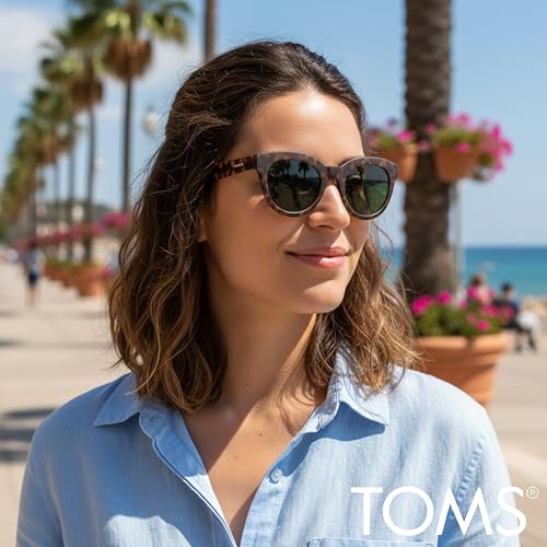 Image of TOMS Florentin Traveler Round Eyeglasses for Women