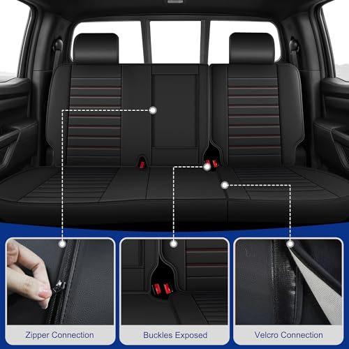 Image of YORKNEIC Fit for Nissan Titan Seat Covers 2017-2025 2026 Full Set