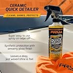 PRV AUDIO Ceramic Quick Detailer Spray, Mint Scent, Waterless Wash, 16 oz - Image 3