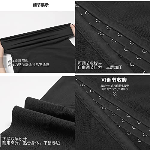 BaronHong Men Shapewear Slimming Body Shaper Compression Shirt Tank Top Underwear for Tummy Control4