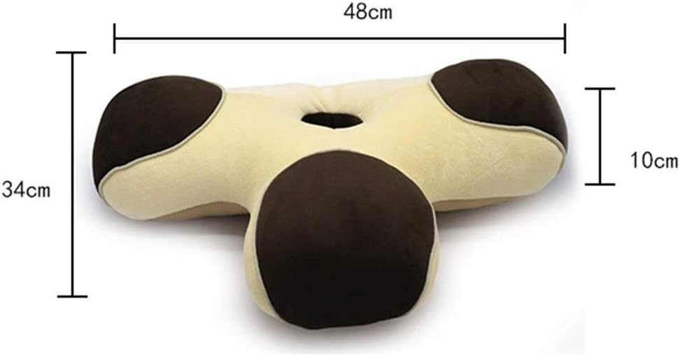 Lumbar Pillow - Support Pillow by Lumbar Pillow Upper and Lower Back for Chair Back Pain Uses Special Patented Technology Has Lateral