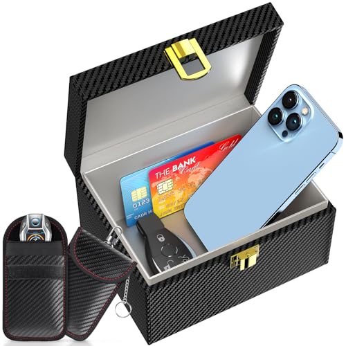 ご購入者様決定꒰未使用꒱ホログラム調？リレーアタック防止BOX 薄緑 セキュリティー ケース リレーアタック防止セキュリティボックス お洒落 カーキー信号遮断 NFC
